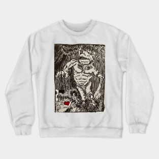 Cave troll Crewneck Sweatshirt